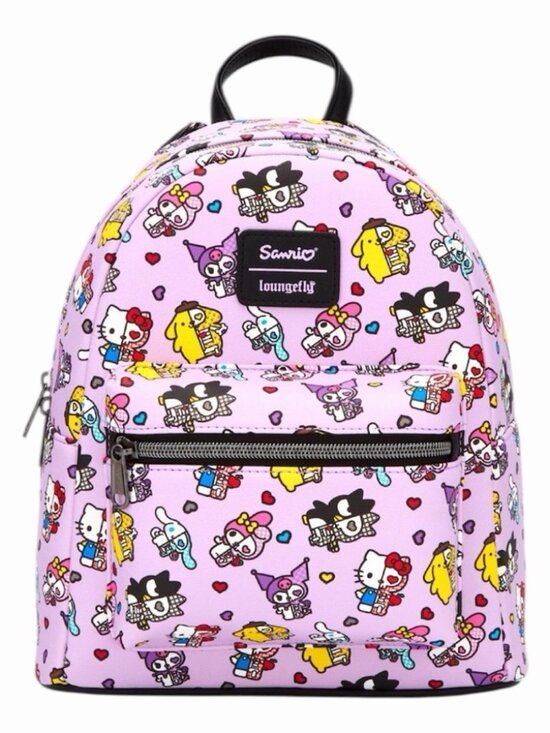 Loungefly Handbags - NEW Loungefly Sanrio Hello Kitty & Friends Half Skeleton Mini Backpack Hot Topic